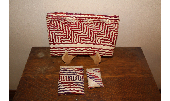 Big image kenyan hand woven purse set 