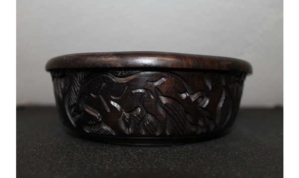 Big image hand carved kenyan wooden bowl 7