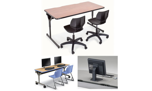 Big image m flex computer table smith system