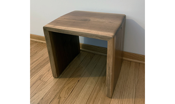 Big image 19.walnut table stool