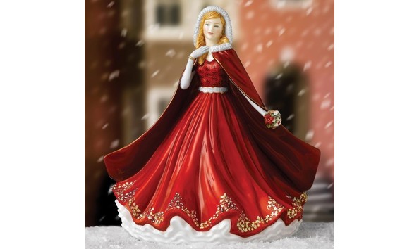 Big image royal doulton christmas figure year 2016 festive memories 2