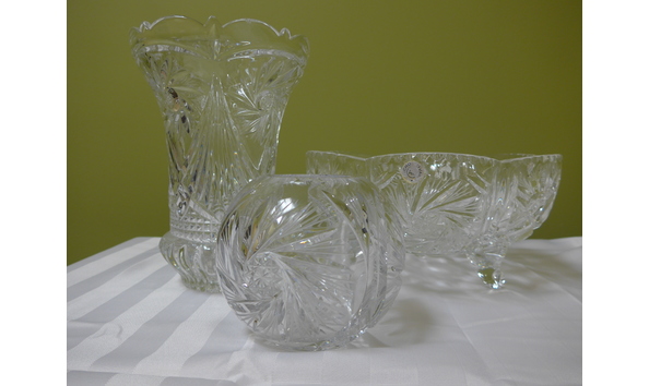 Big image pinwheel crystal   3 piece