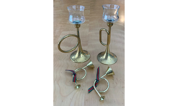 Big image 129.brass candle sticks