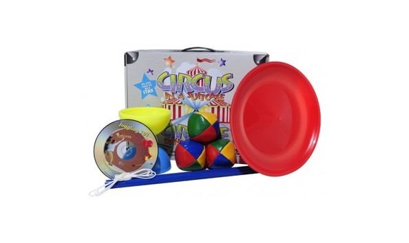 Big image higgins brothers circus in a suitcase