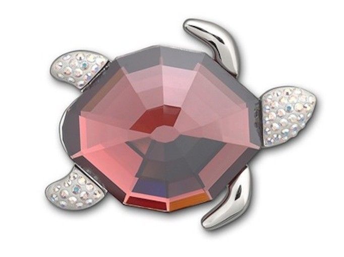 Swarovski Turtle Brooch