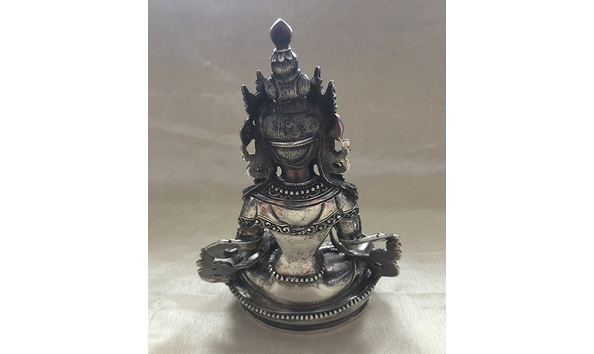 Big image 28 vajrasattva statue silver colored2