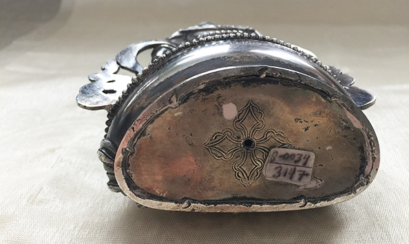 Big image 28 vajrasattva statue silver colored3