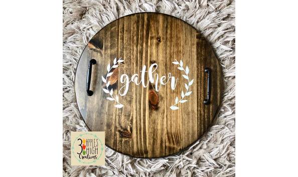 Big image 3appleshighcreationsbrowntraydonation