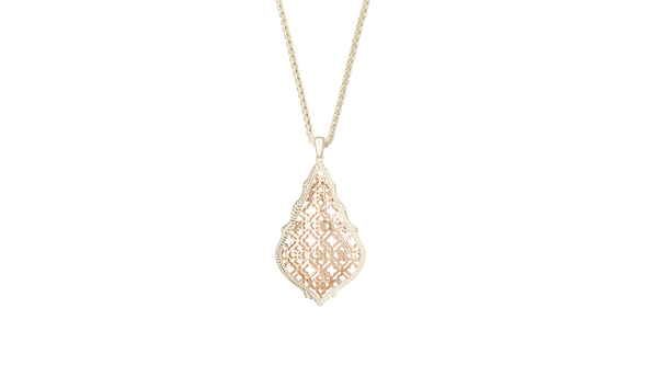 Big image kendra scott aiden necklace gold rosegold filigree a 01
