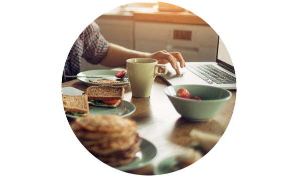 Big image computer food