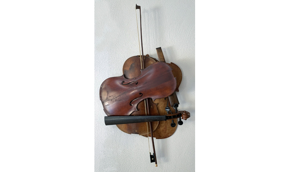 Big image 161. violin sculpture 72