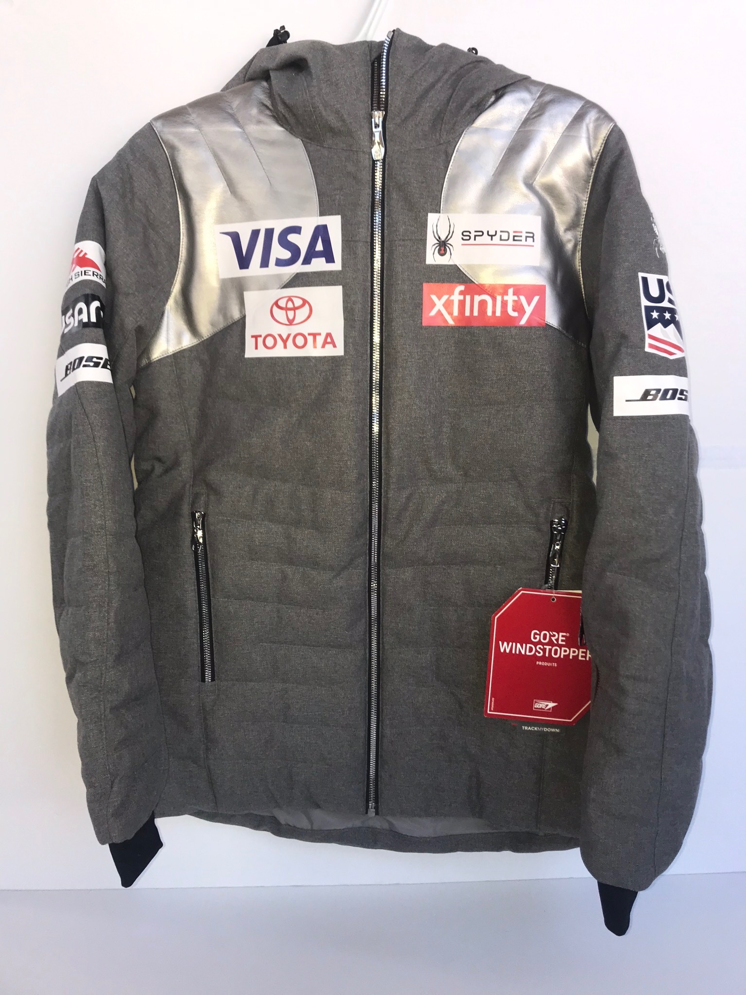 2019 US Ski Team Spyder Women's Jacket + Turtle Neck