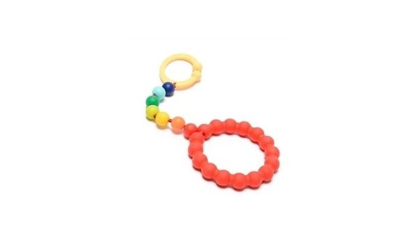 Big image chewbeads  stroller toy rainbow