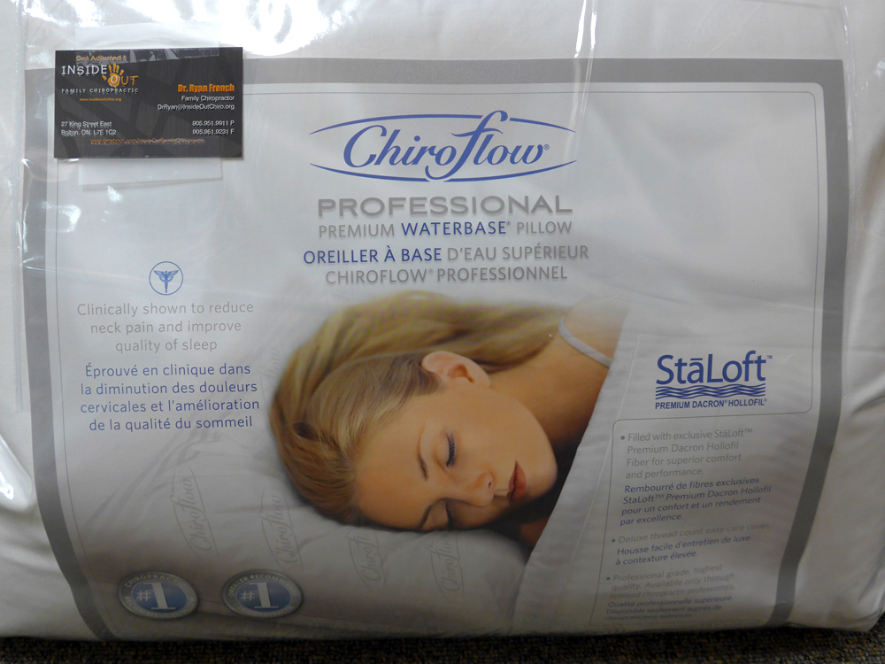 chiroflow premium waterbase pillow