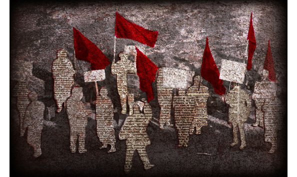 Big image newspaper stand