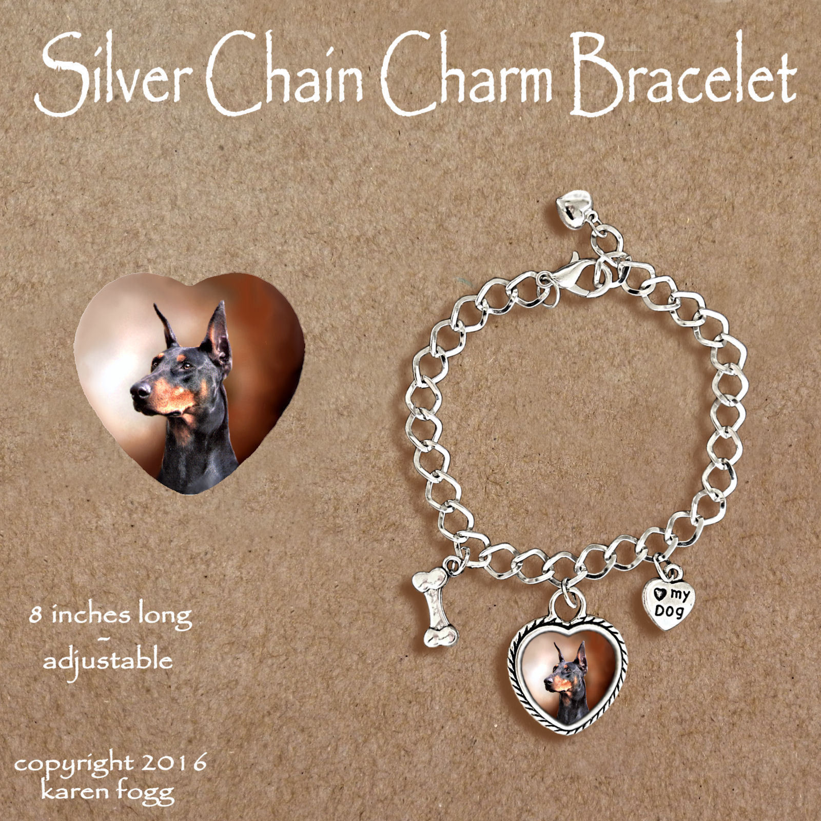 doberman bracelet