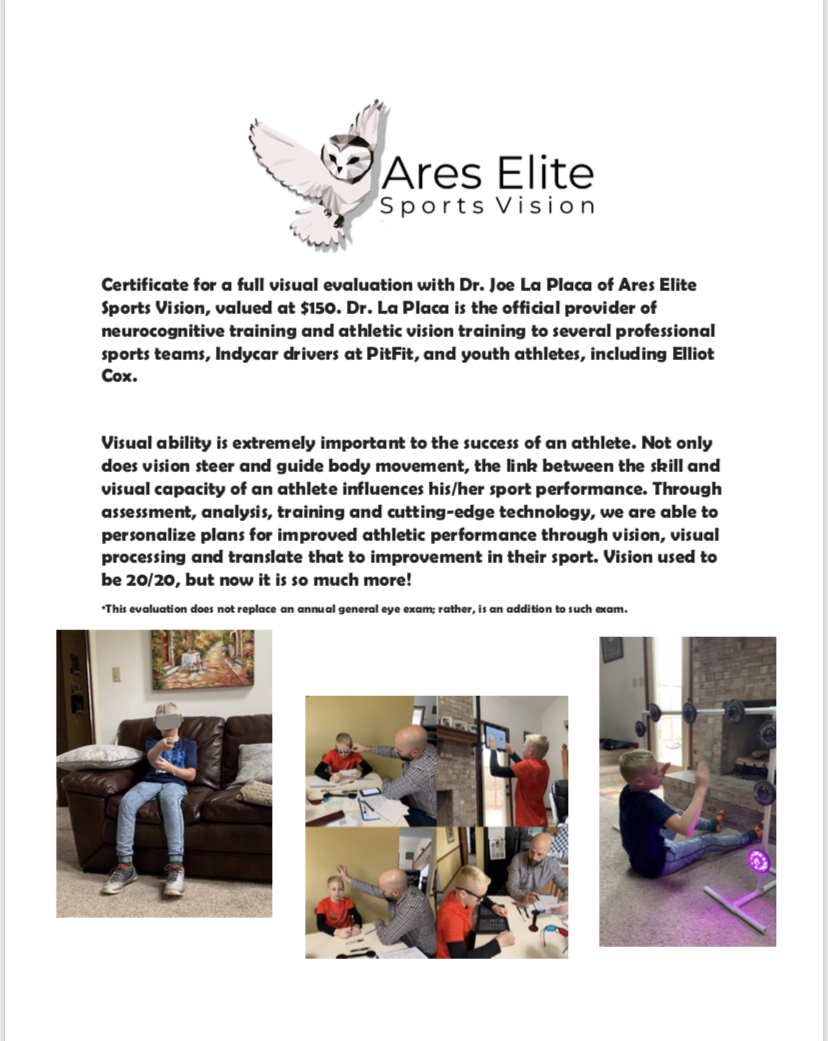 Full Athletic Vision Evaluation with Ares Elite Sports Vision