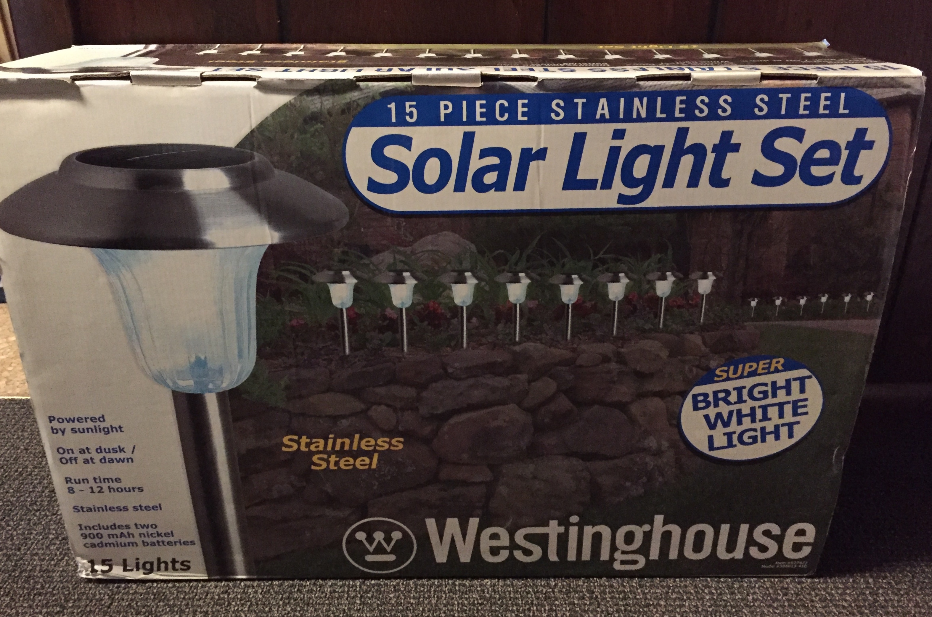 Solar Garden Light Set