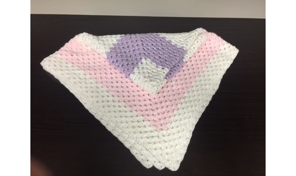 Big image baby afghan pink