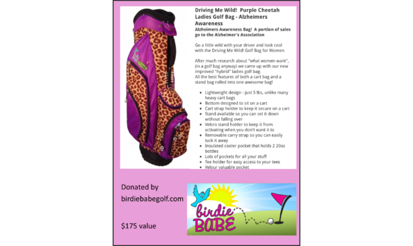 Big image ladies golf bag