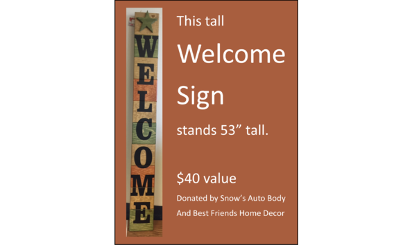 Big image welcome sign