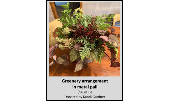 Big image greenery in pail