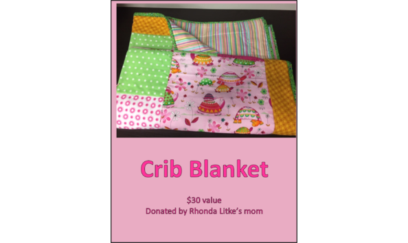 Big image crib blanket