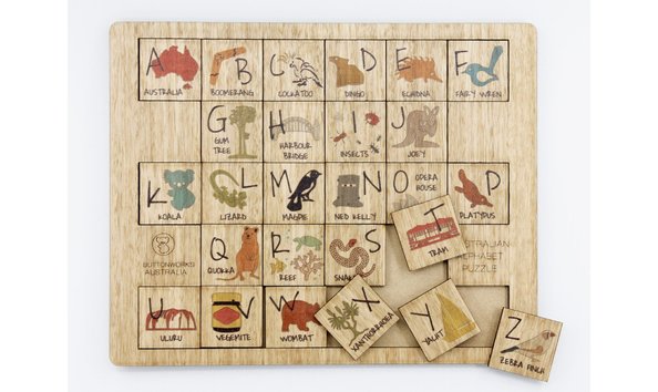 Big image alphabit puzzle