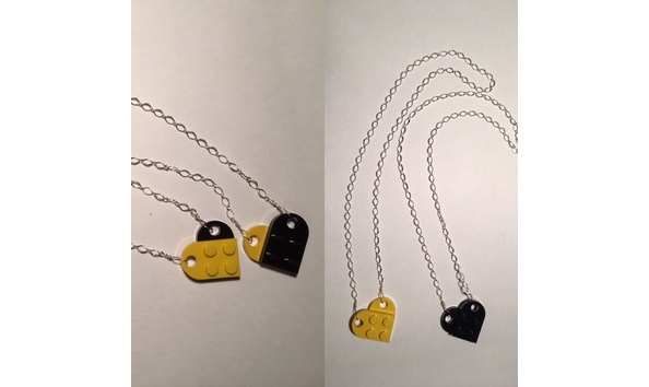 Big image heart necklace