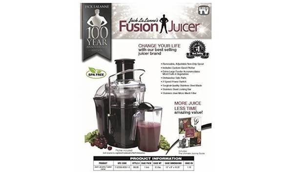 Big image fusion juicer