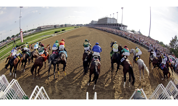 Big image pic kentucky derby start