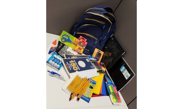 Big image single backpack school supplies