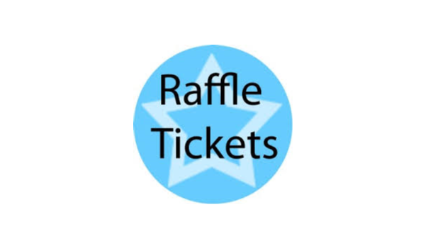 Big image raffle ticket blue