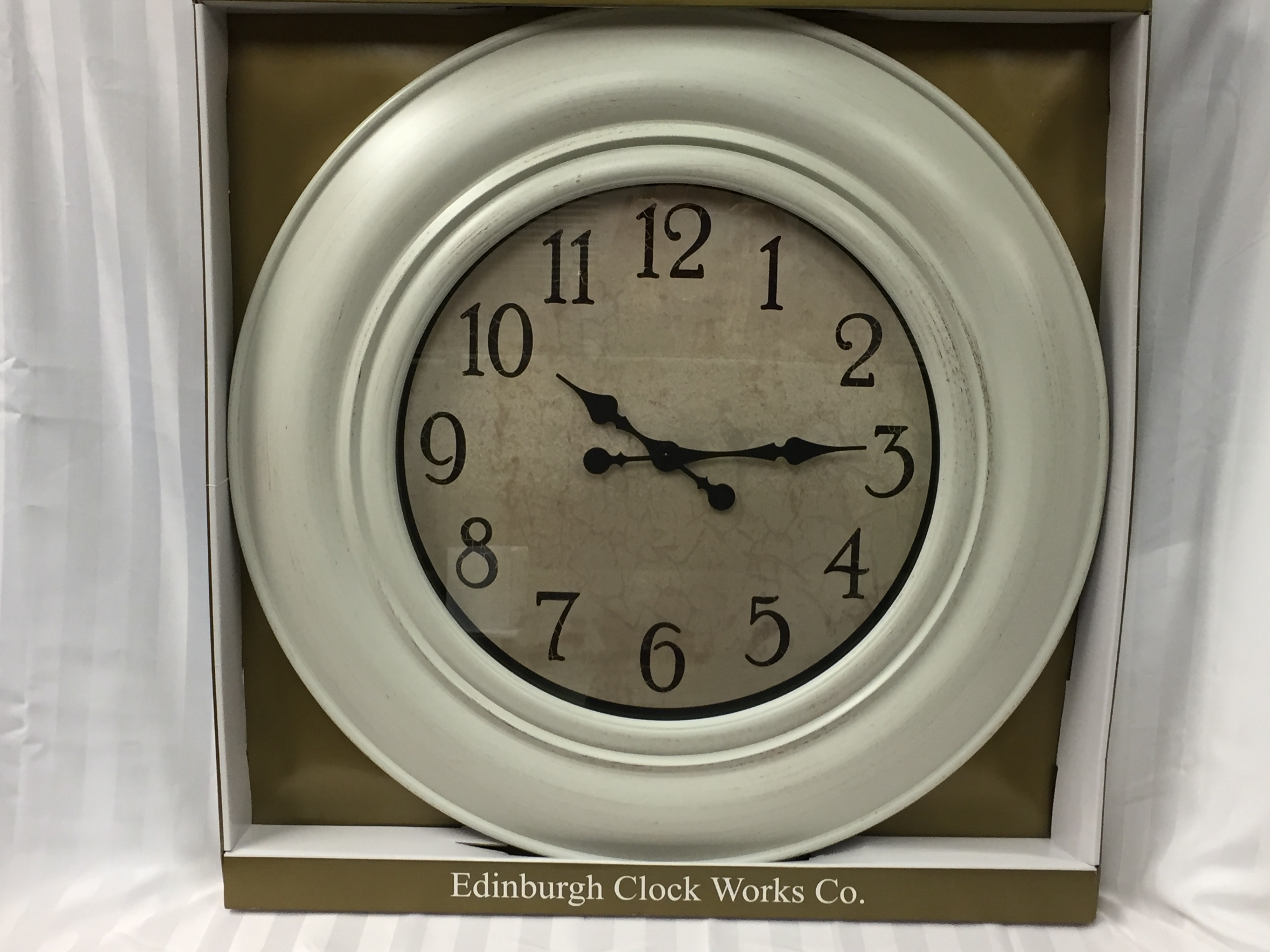 Edinburgh Clock Works Co Large Wall Clock