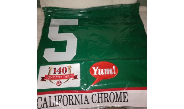Big image californiachromereplicakyderbysaddletowel