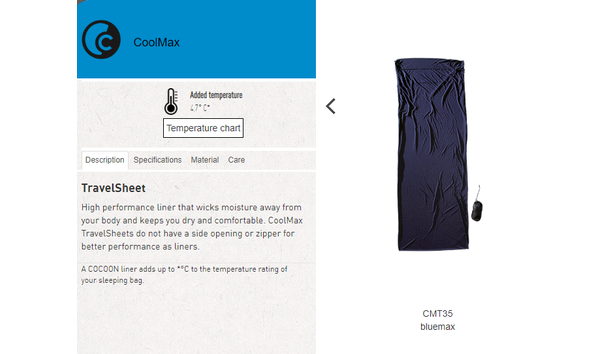 Big image travel sheet