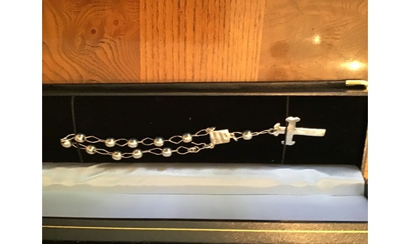 Big image auction rosary bracelet