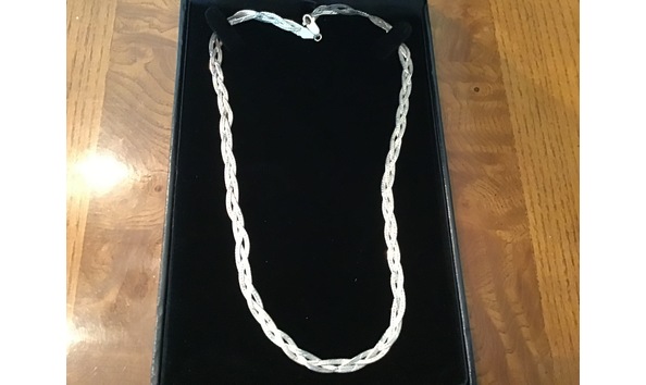 Big image auction herringbone necklace