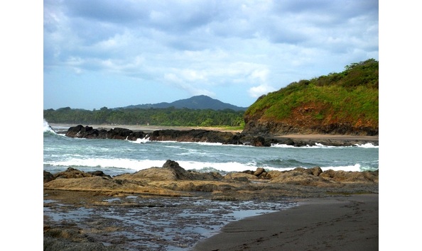 Big image guanacaste beach and mountains