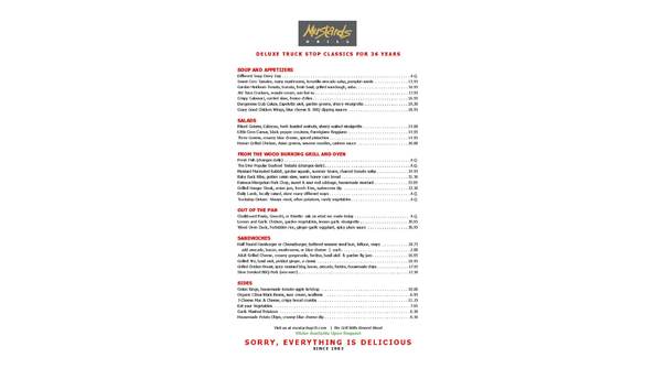 Big image mustards menu page 1