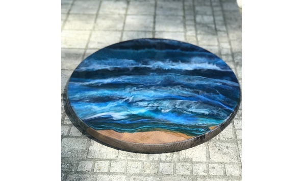 Big image abstract ocean 2