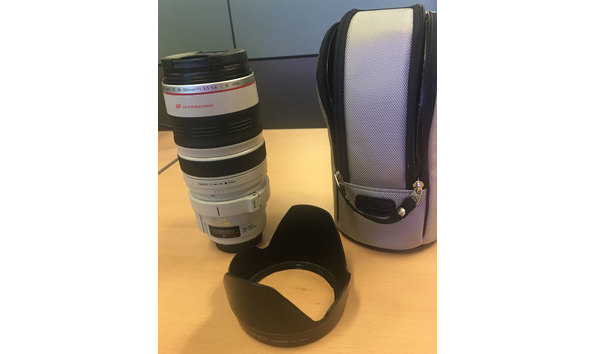 Big image canon telephoto lens ef 28 300mm 1 3.5 5.6 l is usm with ew 83g lens hood