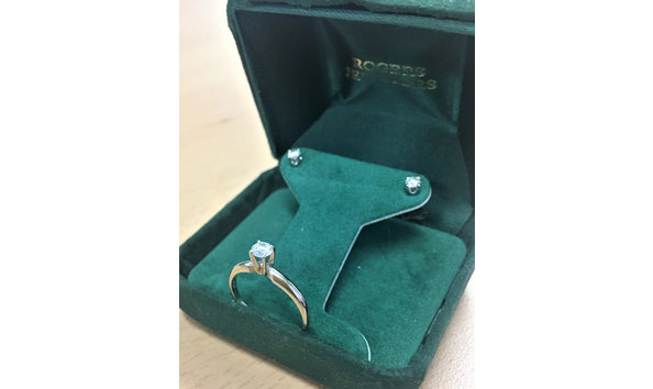 Big image diamond ring and studs 2