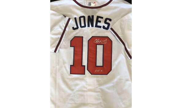 chipper jones jersey