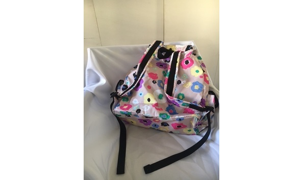 Big image lesportsac floral backpack  back