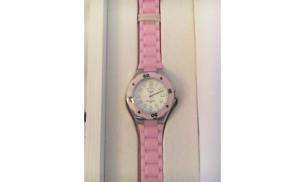 Big image invicta angel pink watch  upclose