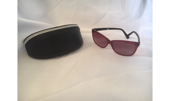 Big image karl lagerfeld ruby black sunglasses