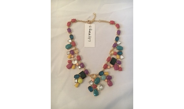 Big image lily wang multi gem necklace