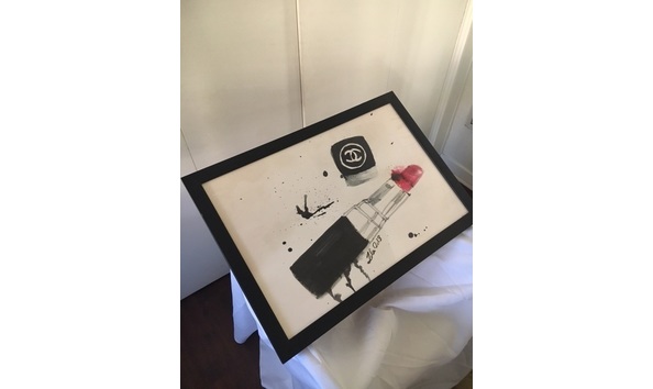 Big image oliver gal lipstick stains