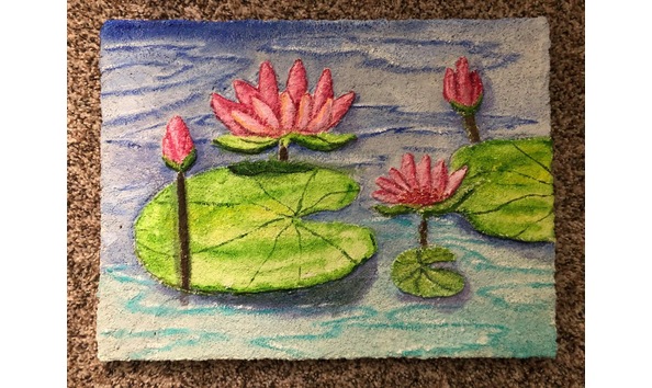 Big image auction sand painting